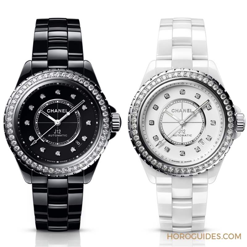 經(jīng)典,再進(jìn)化|J12 Caliber 3.1白色腕表、J12鑲鉆腕表&Premiére Extrait de Camélia腕表-復(fù)刻表