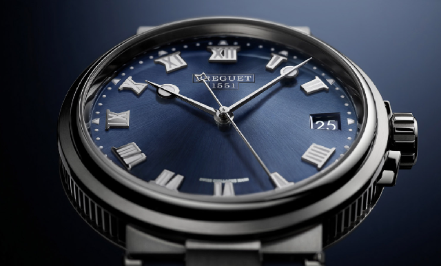 寶璣Marine航海系列推出鈦金屬藍與玫瑰金暖棕新色-復刻表