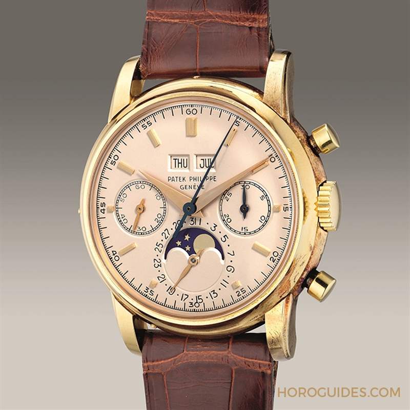 富藝斯「名表薈萃—香港XII」百達翡麗珍稀罕品2499黃金版本現身！-復刻表