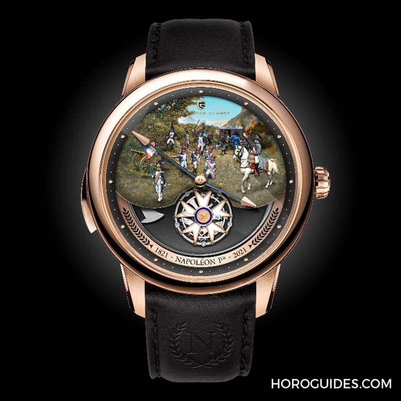 極致三問報時，向拿破侖致敬｜Christophe Claret Napoleon飛行陀飛輪三問表-復刻表
