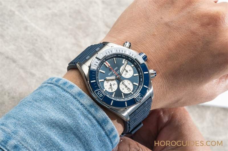 硬漢的重裝時尚｜BREITLING Super Chronomat超級機械計時碼表-復刻表