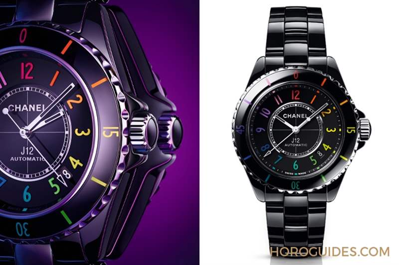 彩虹圈、電音魂,CHANEL J12嗨起來!-復刻表