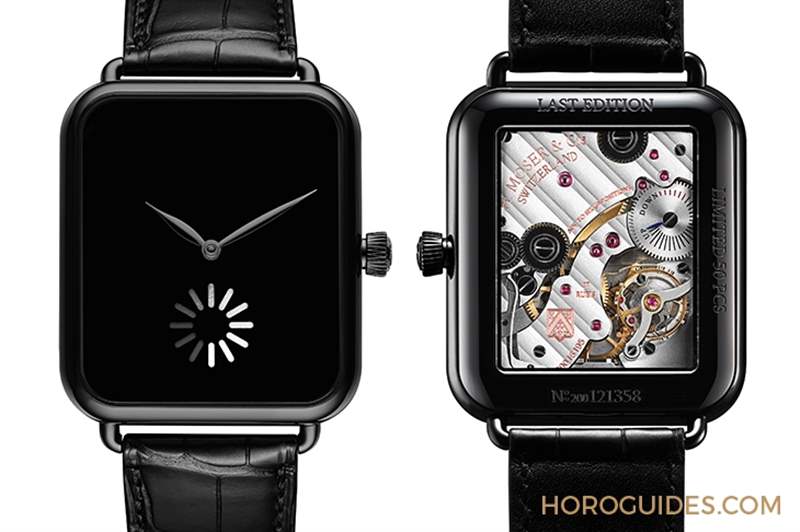 H.Moser & Cie專屬智慧「Loading小秒針」|Swiss Alp Watch Final Upgrade最終升級版-復(fù)刻表
