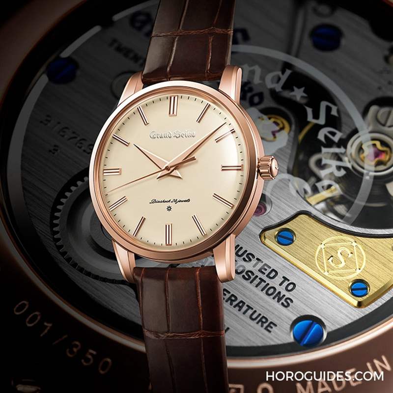 GRAND SEIKO貴金屬限量表，志慶服部金太郎160歲誕辰與SEIKO 140周年-復刻表