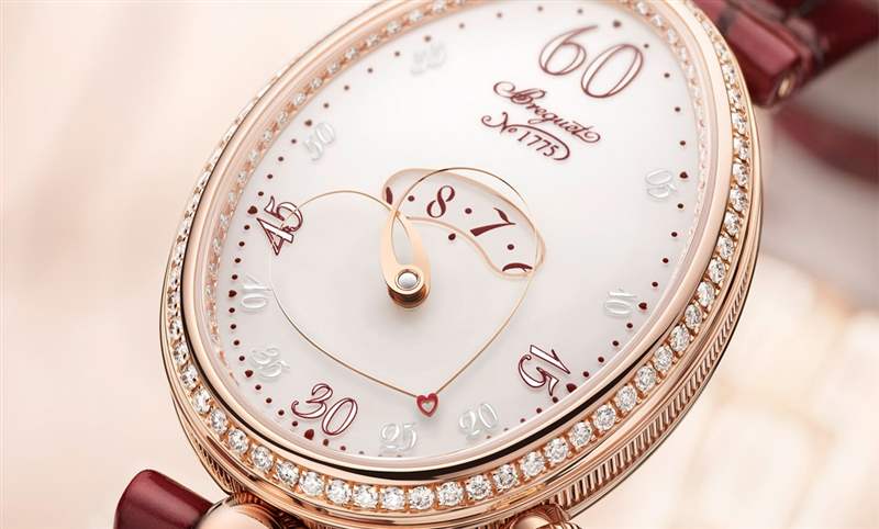 收放自如!前所未見的心形指針|Breguet那不勒斯系列心愿仕女鉆表-復刻表