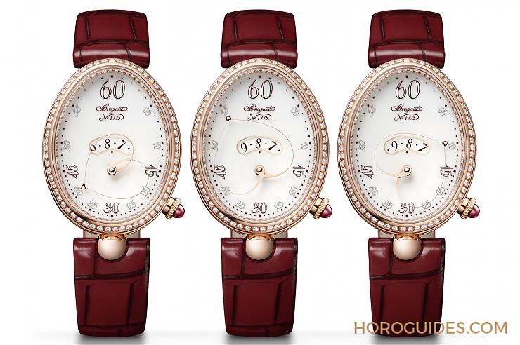 收放自如!前所未見的心形指針|Breguet那不勒斯系列心愿仕女鉆表-復刻表