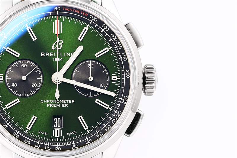 GF廠百年靈璞雅B01綠色表盤復(fù)刻版評(píng)測-復(fù)刻表