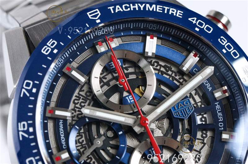 XF廠泰格豪雅卡萊拉01騷藍盤腕表復(fù)刻做工怎么樣-復(fù)刻表