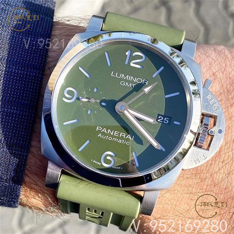 VS廠沛納海pam1056綠盤復刻做工怎么樣一眼假嗎-復刻表