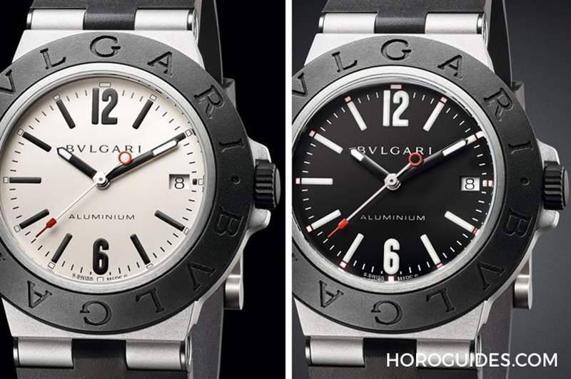 材質混搭先驅回來了！｜BVLGARI Aluminium腕表-復刻表