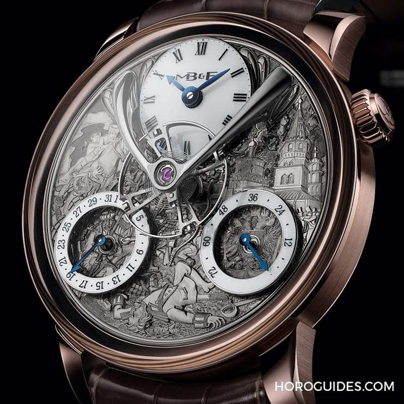 精雕細(xì)琢，最有故事的面盤｜MB&F LM Split Escapement Eddy Jaquet系列限量腕表-復(fù)刻表