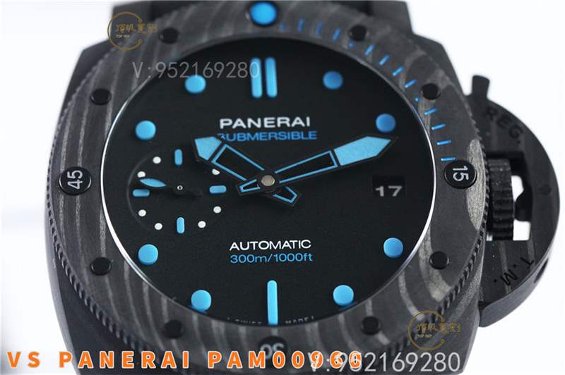 VS廠沛納海pam960碳纖維腕表復(fù)刻做工怎么樣,42mm亞洲人專(zhuān)屬-復(fù)刻表