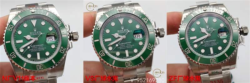 VS廠、ZF廠、N廠勞力士水鬼獨家對比,哪家復(fù)刻做工最為出色呢-復(fù)刻表