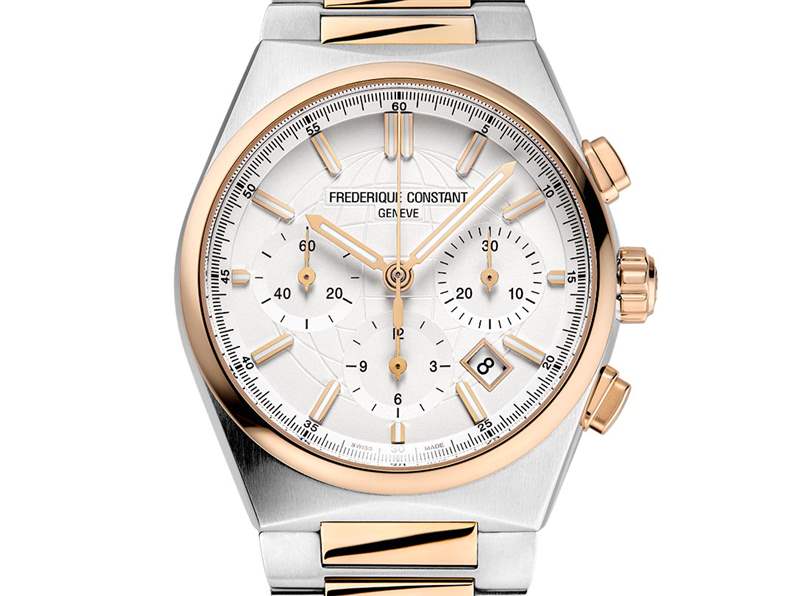 弗雷德里克·康斯坦特高壽命自動計時碼表-雅典娜丁潛水員×骷髏黑-復刻表