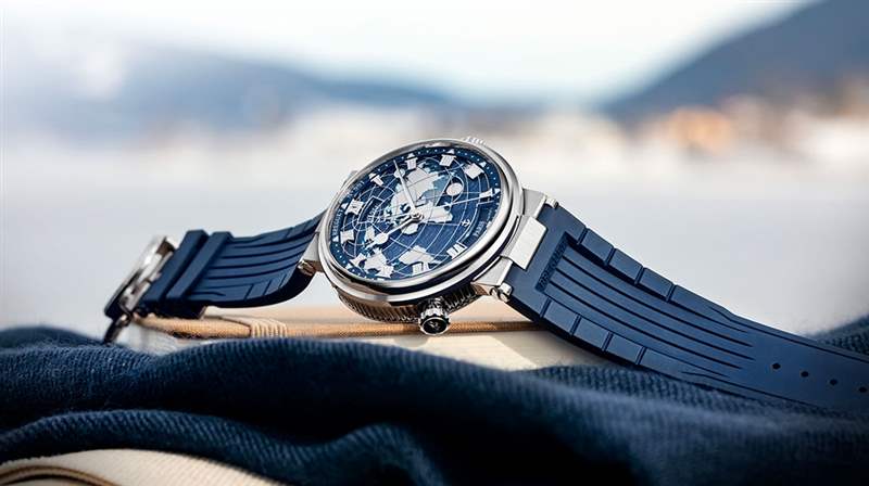 寶璣霍拉世界 5557-蕭邦L.U.C 全擊藍(lán)寶石-復(fù)刻表