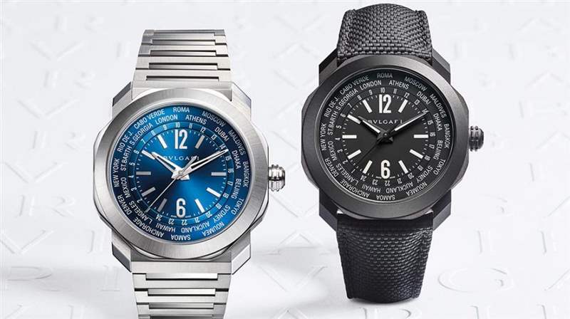 寶格麗奧克托羅馬世界時間-復刻表