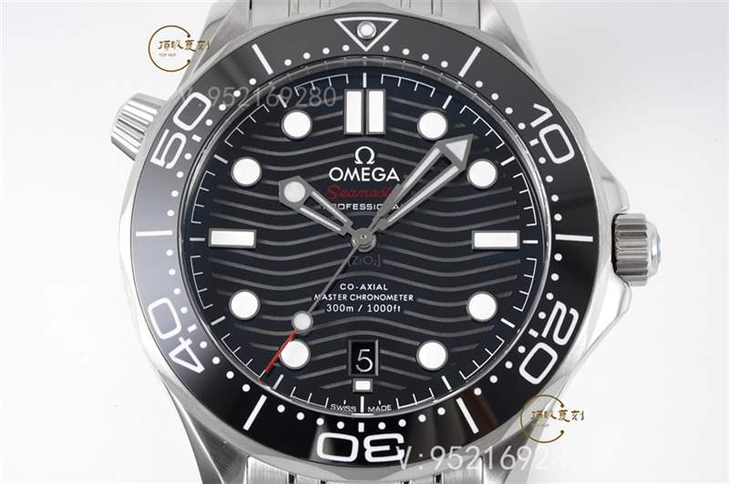 ZF廠歐米茄海馬300獨家黑色旋渦擺輪,超越vs廠和or廠海馬-復(fù)刻表