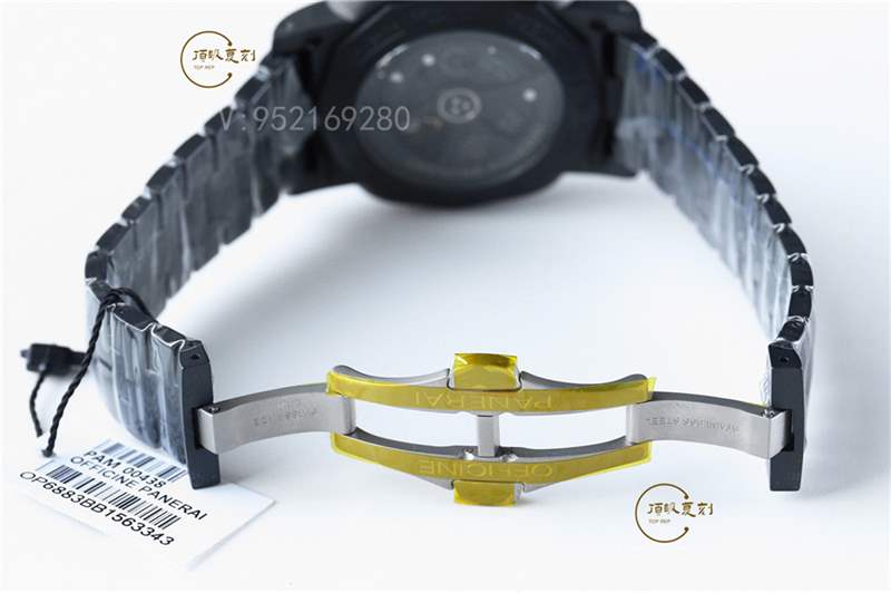 VS廠沛納海pam438黑陶瓷腕表詳細(xì)評(píng)測(cè),鍍黑機(jī)芯更接近正品-復(fù)刻表