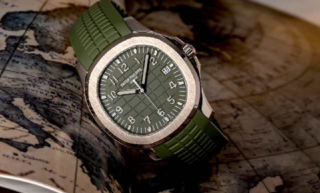 色彩的冒險｜百達翡麗Aquanaut 5168G-010-復刻表