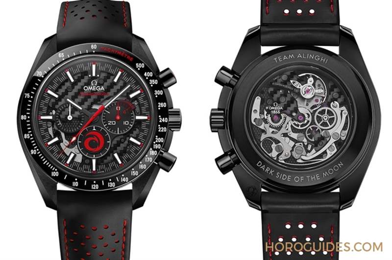 黑與紅，力與美｜歐米茄超霸系列月之暗面Alinghi腕表-復刻表