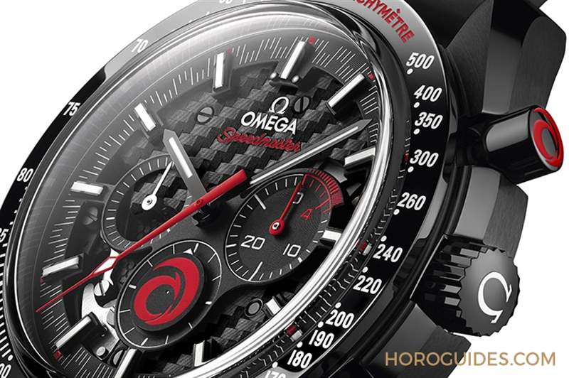 黑與紅，力與美｜歐米茄超霸系列月之暗面Alinghi腕表-復刻表
