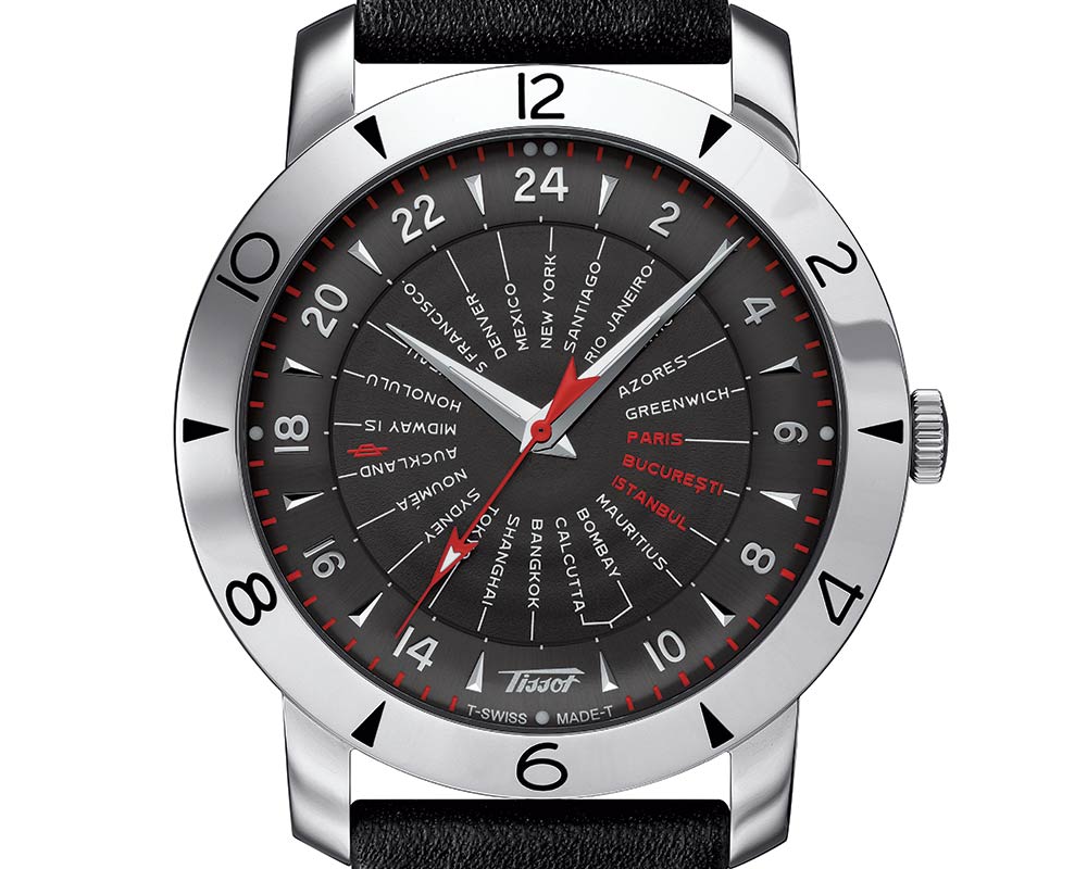 雅典娜丁潛水員 X 南極洲-天梭遺產導航員“東箭”-復刻表