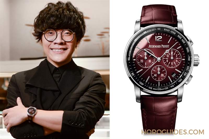 愛彼遠百信義A13概念店全新開幕,盧廣仲秀Code 11.59酒紅計時碼表獻唱-復刻表