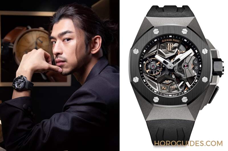 愛彼遠百信義A13概念店全新開幕,盧廣仲秀Code 11.59酒紅計時碼表獻唱-復刻表