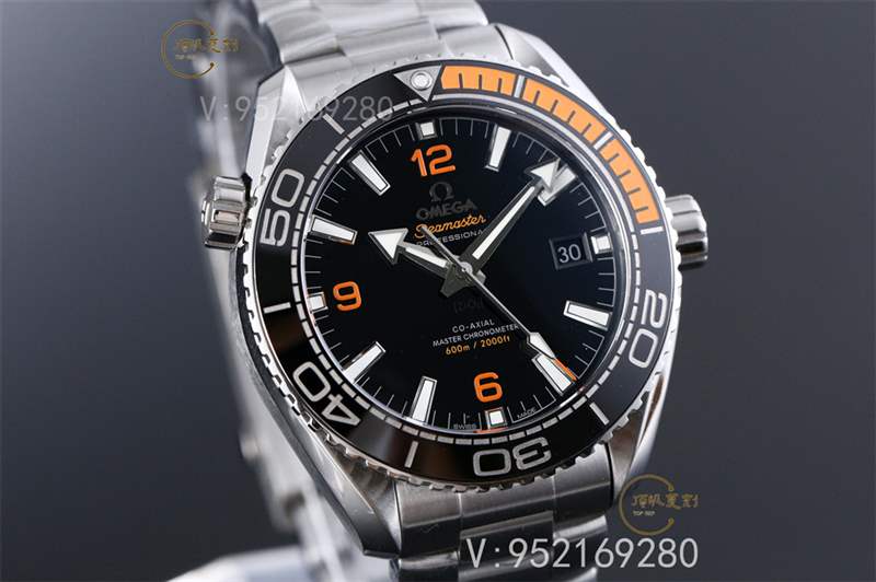 VS廠歐米茄海馬四分之一橙對比正品復(fù)刻做工會一眼假嗎-復(fù)刻表