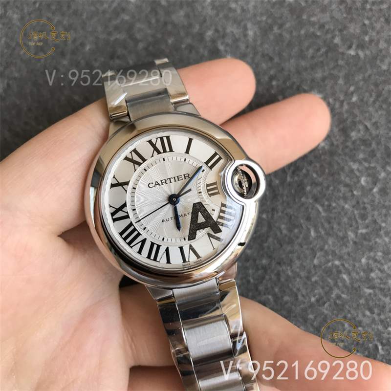 V6廠卡地亞藍氣球33mm和36mm復刻表質量怎么樣-復刻表