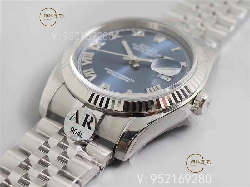 AR廠勞力士v3版日志36mm羅馬數字盤質量如何,對比正品怎么樣-復刻表