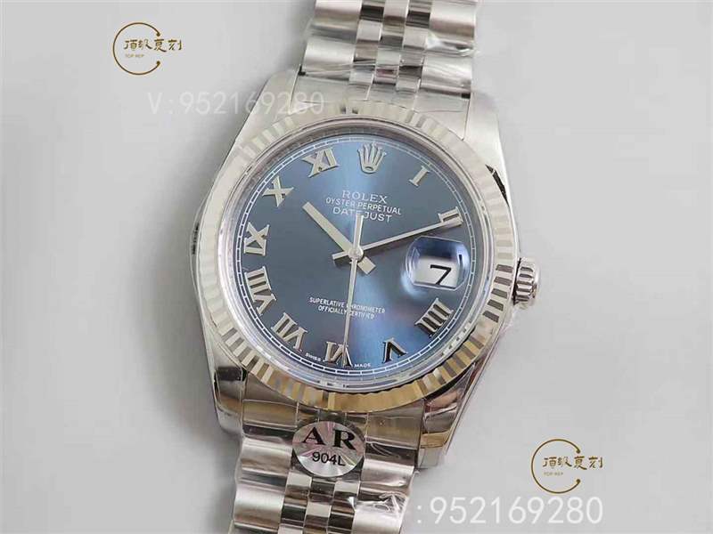 AR廠勞力士v3版日志36mm羅馬數字盤質量如何,對比正品怎么樣-復刻表