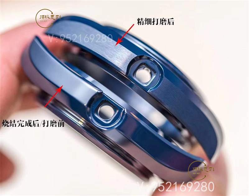 深海藍(lán)色陶瓷系列VS廠歐米茄海馬600碧海之藍(lán)復(fù)刻表對比正品怎么樣-復(fù)刻表