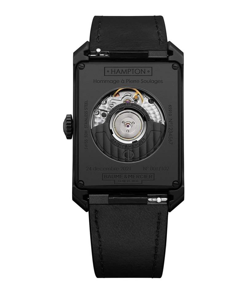 重現(xiàn)藝術(shù)家的創(chuàng)作手筆！名士表「向皮埃爾?蘇拉吉致敬」限量表-復(fù)刻表