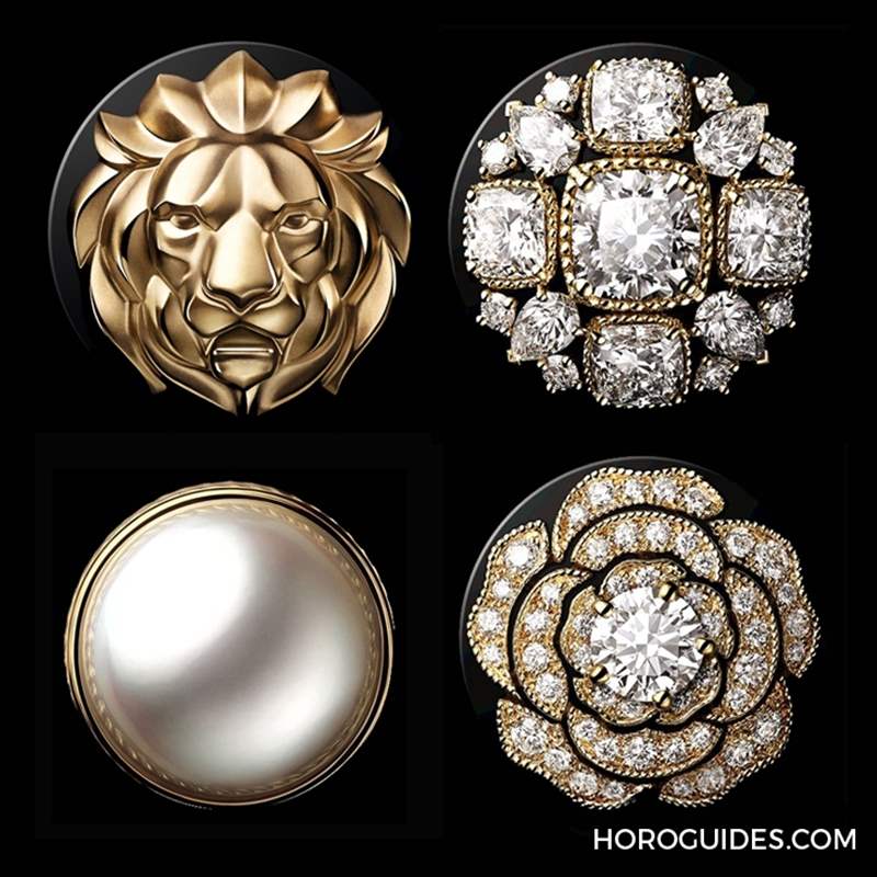 小黑外套的珠寶鈕扣|CHANEL Mademoiselle Privé Bouton鈕扣腕表-復刻表