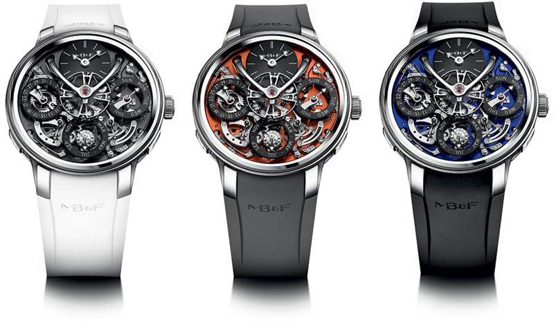 MB&F遺留機器永久EVO-Legacy Machine Perpetual EVO-復刻表