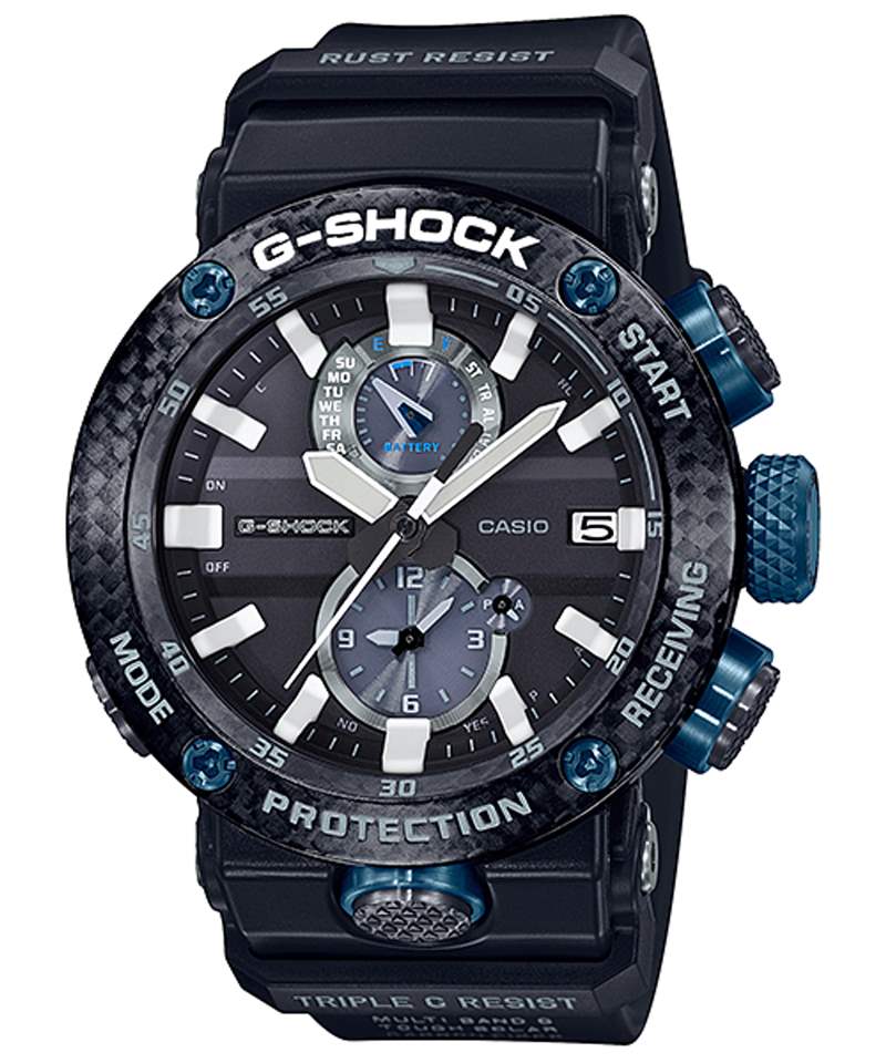 第5名:GWR-B1000-1A1(G-SHOCK官網(wǎng)) G-SHOCK將VR風(fēng)格融入經(jīng)典款手表鈦金屬幾何迷彩營造未來軍事感-復(fù)刻表