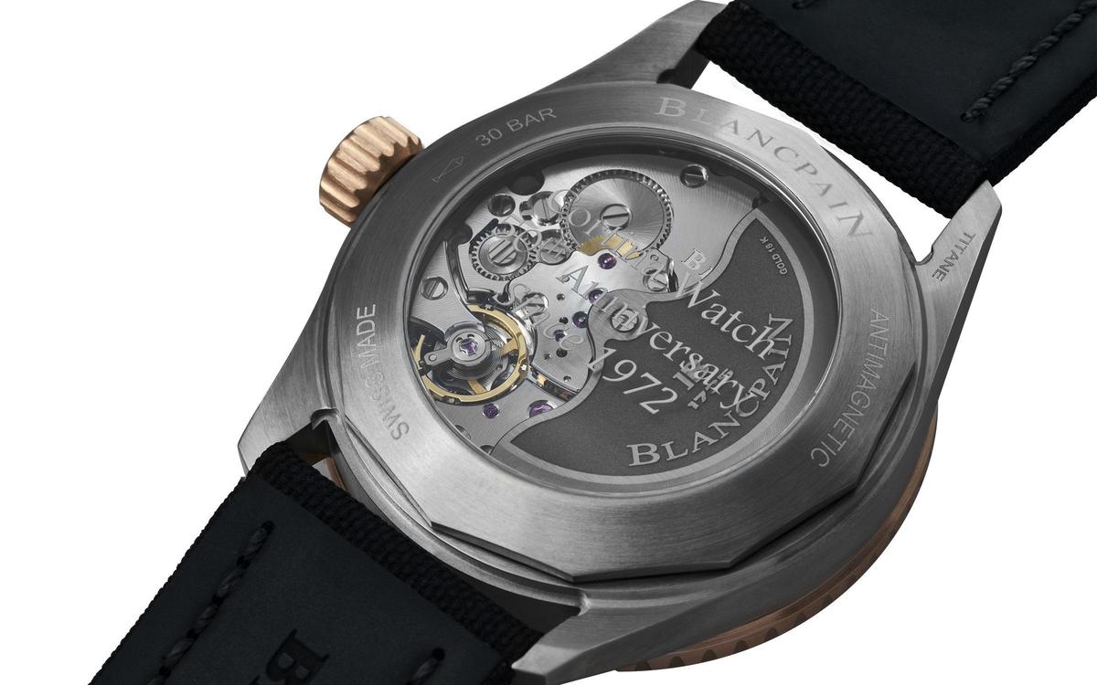 BLANCPAIN五十噚深潛器腕表全面改款，罕見半金限量版現身！-復刻表