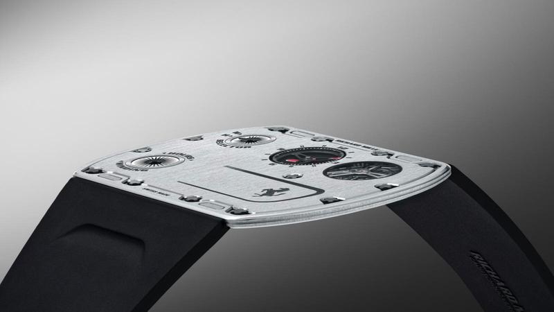 超薄運動表的工程習題！RICHARD MILLE RM UP-01 Ferrari-復刻表