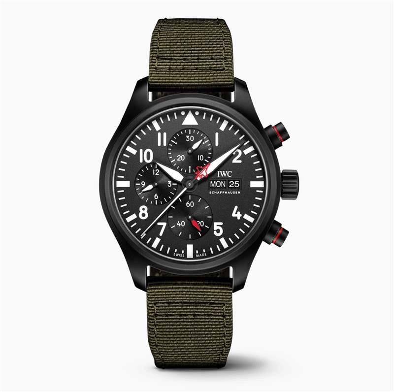 Pilot’s Watch Chronograph TOP GUN Edition「SFTI」特別版(圖片來源:IWC) 壯志凌云|IWC Top Gun飛行員腕表民用版最新Pantone色登陸香港-復(fù)刻表