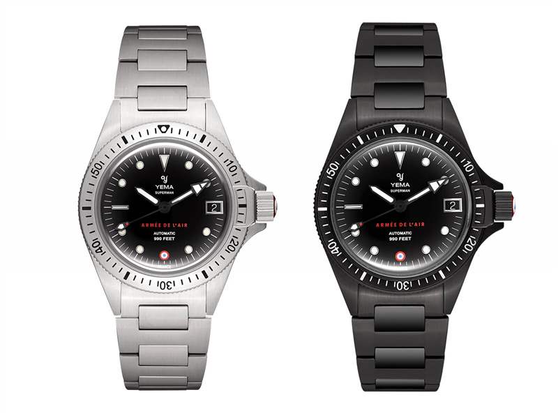法國小眾手表YEMA野馬超人法國空軍限量版機械表-復(fù)刻表