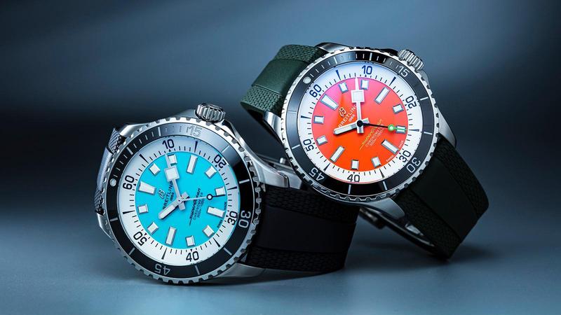 優雅接棒的細膩布局！百年靈Superocean尺寸齊全的繽紛新作-復刻表