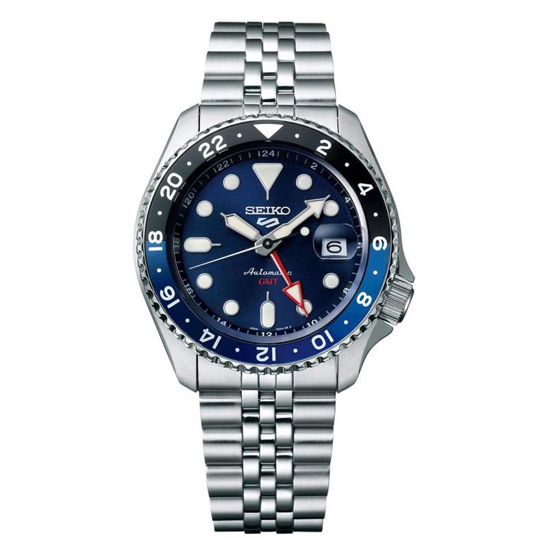 最親民的GMT機(jī)械表!SEIKO 5 Sports推出全新GMT 系列-復(fù)刻表