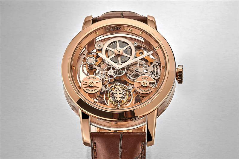 昆侖LAB 02系列鏤空多齒輪機(jī)械表-復(fù)刻表