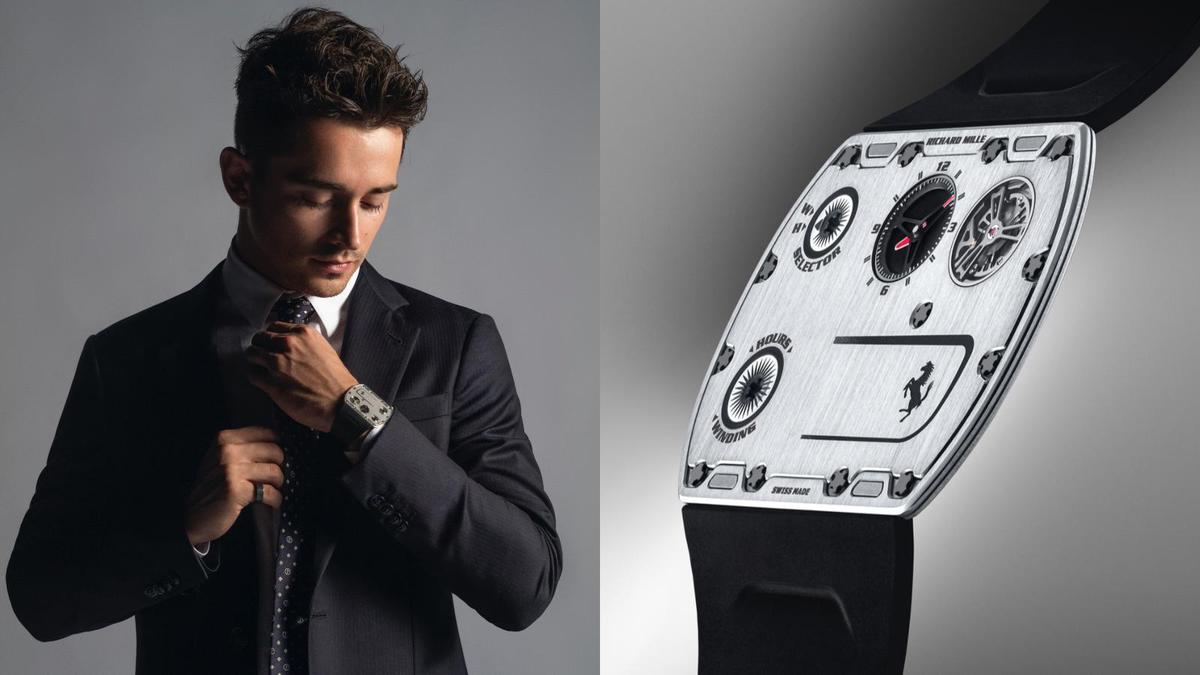 超薄運動表的工程習題！RICHARD MILLE RM UP-01 Ferrari-復刻表