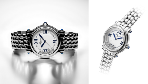 不只閃耀,蕭邦以Happy Sport系列表款頌揚女性無拘自主的躍動樣貌-復刻表