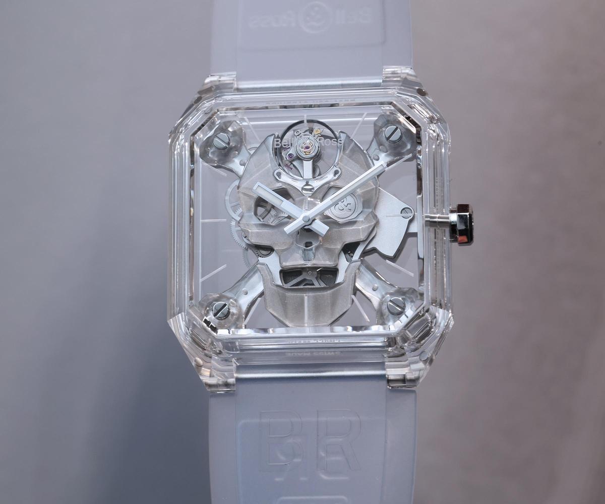 BELL & ROSS BR 01 Cyber Skull Sapphire-復刻表