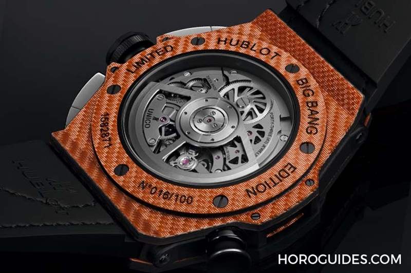 橘色、超輕量、可計桿數(shù)，Hublot Big Bang Unico高爾夫球表新色亮相-復(fù)刻表