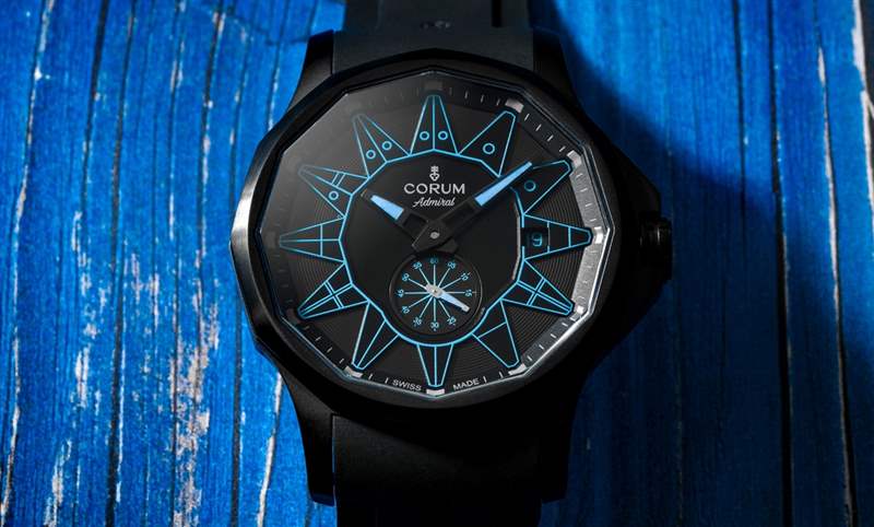 黑潮涌現，五色齊發(fā)｜Corum Admiral 42 Automatic Full Black-復刻表
