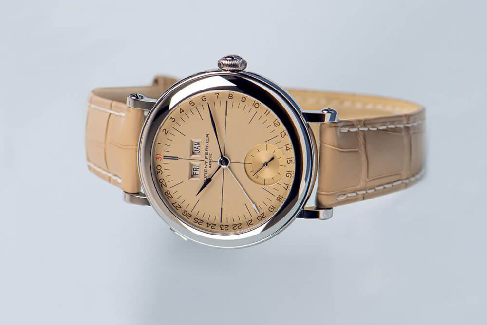 限量5枚!Laurent Ferrier Galet年歷校片復(fù)古手表-復(fù)刻表